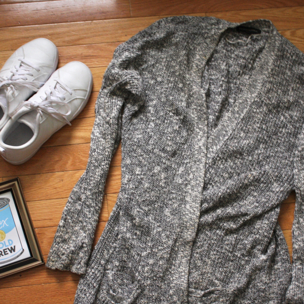 Oversized Knit Cardigan